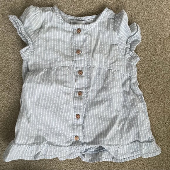 2 Zara tops 2/3T - Picture 2 of 3